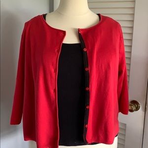 Three pieces of Joan Vass leisure wear